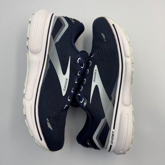Brooks Ghost 15 Running Shoes Peacoat/Pearl/Salt Air US Women 7.5 - Picture 7 of 10